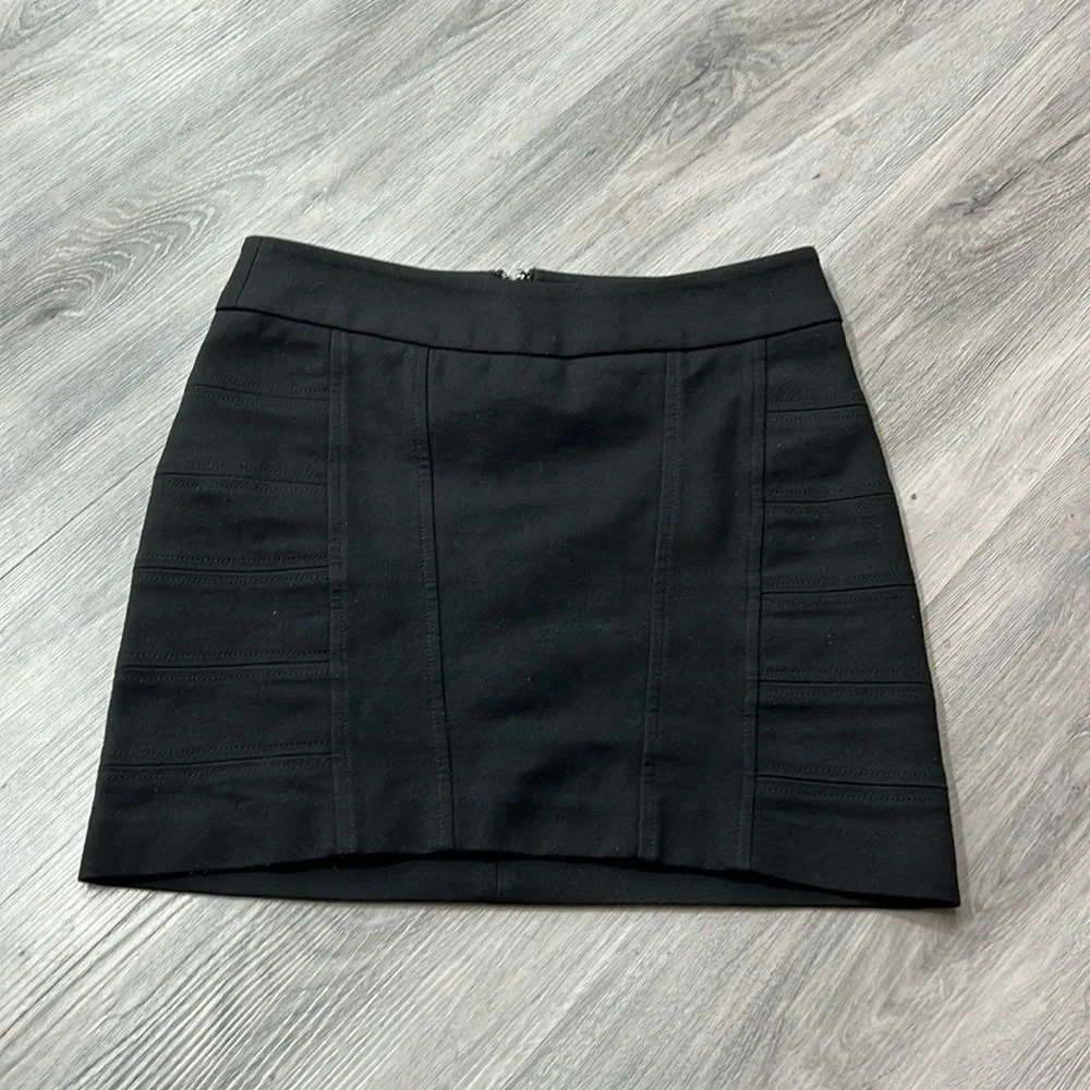 BCBGeneration black mini shirt black size 0 - Picture 1 of 6